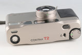 Contax T2 35mm Point & Shoot Film Camera With Box #61832D4