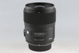 Sigma Art 35mm F/1.4 DG Lens for Nikon F With Box #61916L7