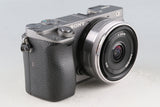 Sony α6000 + E 16mm F/2.8 Lens *Japanese Version Only* #61924E3