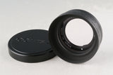 CONTAX TVSII Metal Hood + Cap + 30.5/1A MC Filter + T3 Adapter #61928F2
