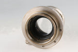 Leica Leitz Summar 50mm F/2 Nickel Lens for Leica L39 #61940T