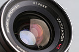 Zenza Bronica ETR Si + Zenzanon MC 50mm F/2.8 Lens #61980E3