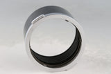 Leica Leitz Lens Hood ITOOY 12580 for Elmar 50mm #62070T