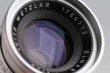 Leica Leitz Elmar 90mm F/4 Lens for Leica L39 #62140T