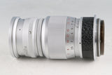 Leica Leitz Elmar 90mm F/4 Lens for Leica L39 #62140T