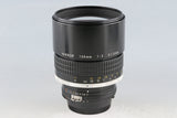 Nikon Nikkor 135mm F/2 Ais Lens #62147A6