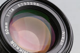 Nikon Nikkor 50mm F/1.4 Ais Lens #62284A3