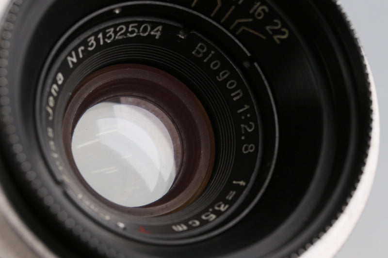 Carl Zeiss Jena Biogon 35mm F/2.8 Lens for Leica L39 #62306C1
