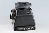 Mamiya RB67 Pro S + Mamiya-Sekor C 127mm F/3.8 Lens + CdS Finder #62516E3