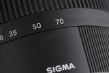 Sigma C 17-70mm F/2.8-4 DC Lens for Canon EF #62599F5
