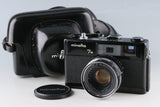Minolta Hi-Matic 7s Black 35mm Film Camera #62695H13