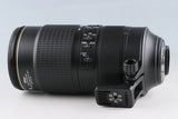 Nikon AF-S Nikkor 80-400mm F/4.5-5.6 G ED VR Lens #62795A6