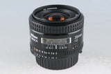 Nikon AF Nikkor 35mm F/2 Lens #62822A3