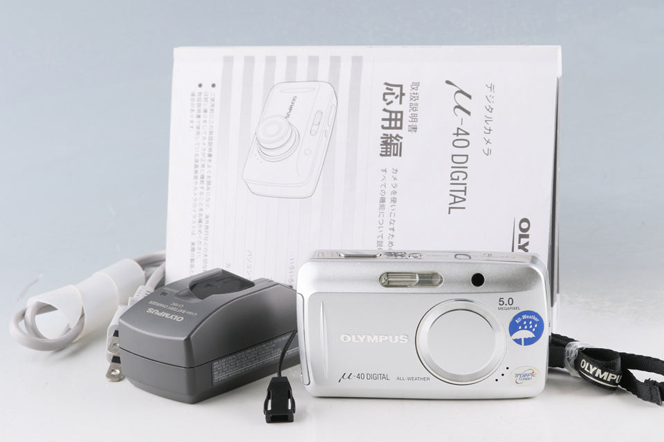 Olympus μ 40 Digital Camera #62989I – IROHAS SHOP