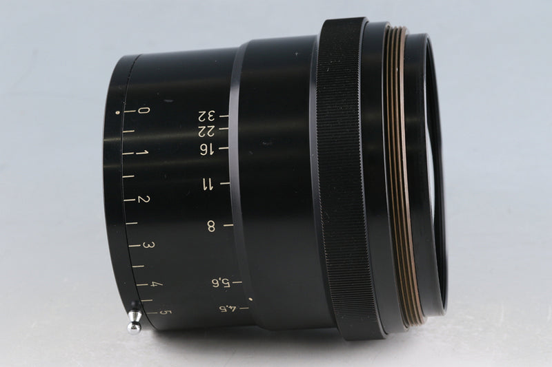 Voigtlander Braunschweig Universal-Heliar 360mm F/4.5 Lens #63078B6 ...