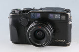 Contax G2 Black + Carl Zeiss Biogon T* 28mm F/2.8 Lens #63102D3