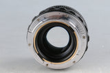 Contax Carl Zeiss Planar T* 35mm F/2 Lens Moditied to Leica M #63105E5