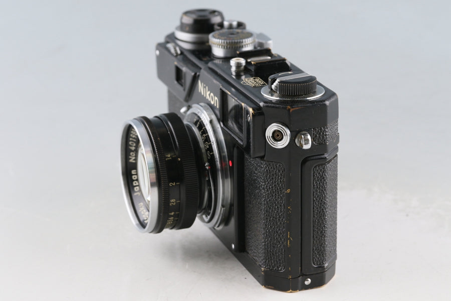 Nikon S3 Olympic Black Paint + Nikkor-S 50mm F/1.4 Lens #63267D3