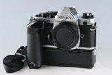 Nikon FM2N 35mm SLR Film Camera + MD-12 #63281D3