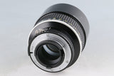 Nikon Nikkor 135mm F/2 Ais Lens #63283A5