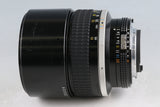 Nikon Nikkor 135mm F/2 Ais Lens #63283A5