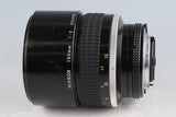 Nikon Nikkor 135mm F/2 Ais Lens #63283A5