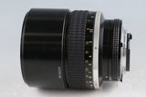 Nikon Nikkor 135mm F/2 Ais Lens #63283A5