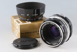 Nikon Nippon Kogaku Nikkor-H Auto 50mm F/2 Non-Ai Lens #63310H12