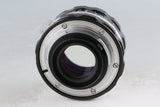Nikon Nippon Kogaku Nikkor-H Auto 50mm F/2 Non-Ai Lens #63310H12
