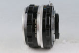 Nikon Nippon Kogaku Nikkor-H Auto 50mm F/2 Non-Ai Lens #63310H12