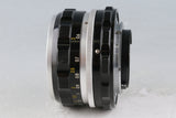 Nikon Nippon Kogaku Nikkor-H Auto 50mm F/2 Non-Ai Lens #63310H12