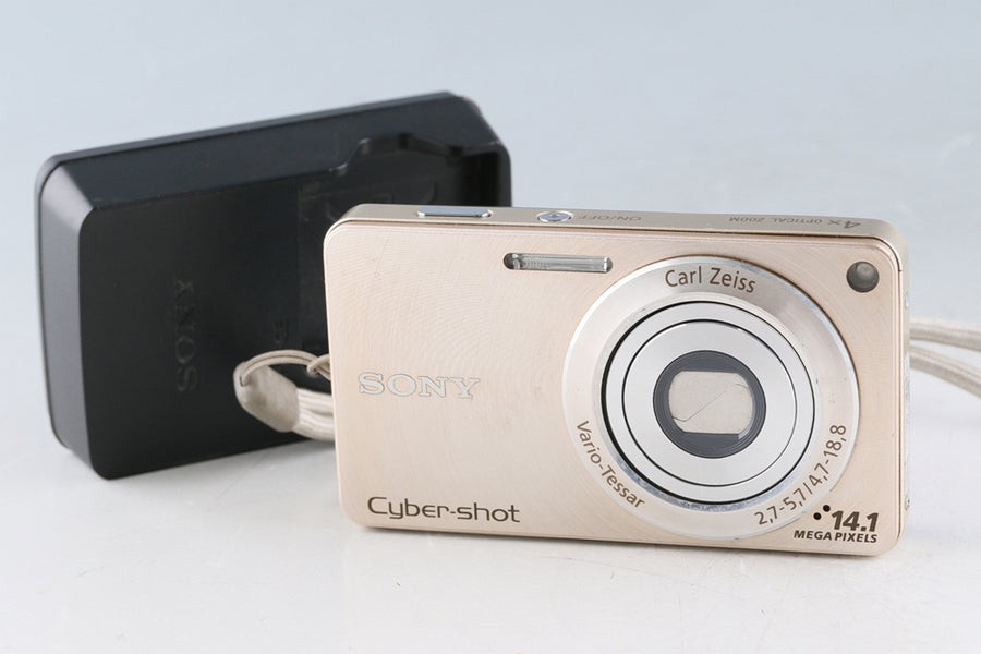 美品 》 ソニー SONY Cyber-shot DSC-W350 ゴールド SONY - 【動作確認 