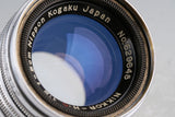 Nikon Nippon Kogaku Nikkor-H.C 50mm F/2 Lens for Leica L39 #63356C2