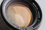 Mamiya-Sekor C 80mm F/1.9 N Lens for Mamiya 645 #63461E5