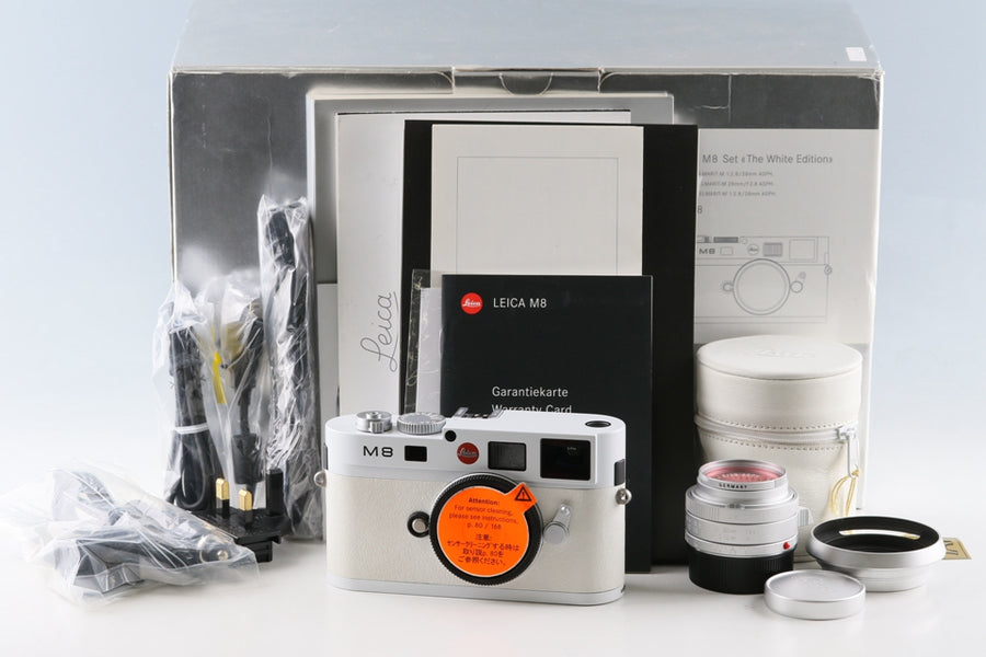 Leica M8 Set The White Edition セット Leica M8 Set 'The White Edition' With Box #63501L1 – IROHAS SHOP