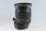 Mamiya-Sekor Shift C 50mm F/4 Lens for Mamiya 645 #63516E6