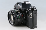 Canon AE-1 Program + FD 50mm F/2 Lens #63549D3