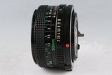 Canon AE-1 Program + FD 50mm F/2 Lens #63549D3