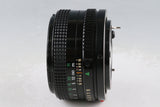 Canon AE-1 Program + FD 50mm F/2 Lens #63549D3