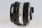 Nikon F + Nikkor-N.C Auto 24mm F/2.8 Lems #63645B3