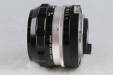 Nikon F + Nikkor-N.C Auto 24mm F/2.8 Lems #63645B3