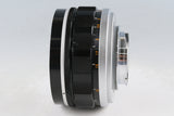 Canon TV 50mm F/0.95 Lens Modified to Leica M Mount #63650E5