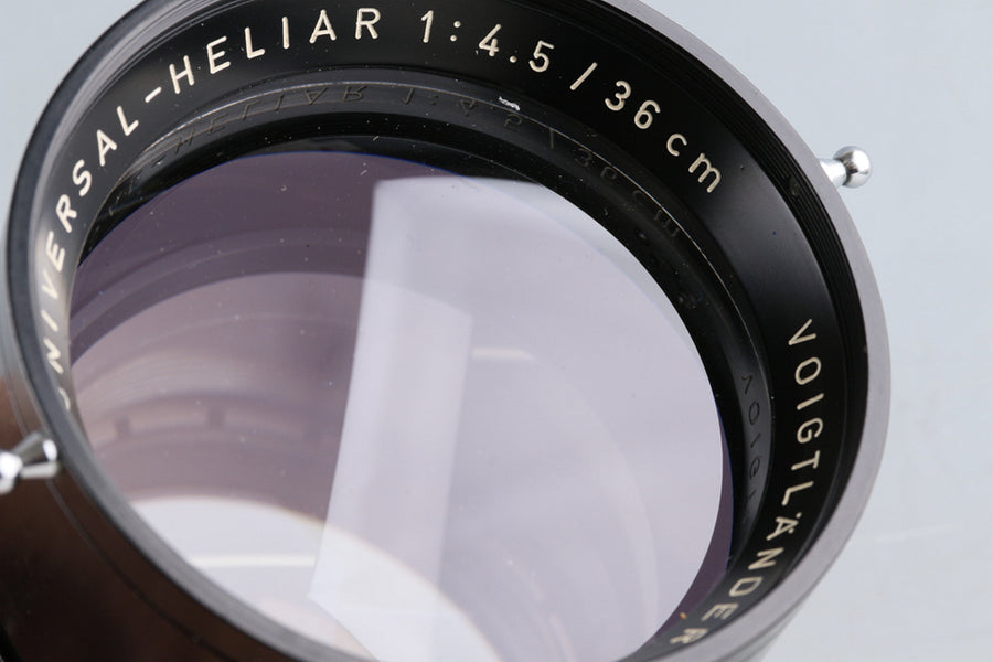 Voigtlander Braunschweig Universal-Heliar 360mm F/4.5 Lens With