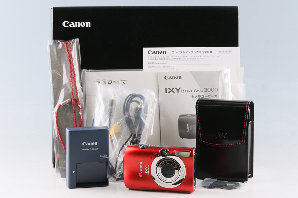 Canon IXY Digital 3000 IS Premium Kit With Box #63698L3 – IROHAS SHOP