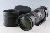 Sigma S 150-600mm F/5-6.3 DG OS HSM Lens for Nikon F #63745H