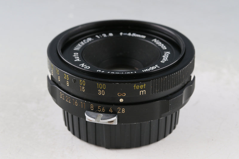Nikon GN Auto Nikkor 45mm F/2.8 Non-Ai Lens #63767A4 – IROHAS SHOP Nikon GN Auto Nikkor 45mm F/2.8 Non-Ai Lens #63767A4 – IROHAS SHOP