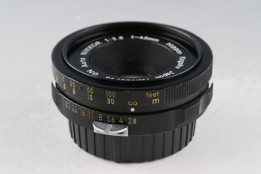 Nikon GN Auto Nikkor 45mm F/2.8 Non-Ai Lens #63767A4 – IROHAS SHOP