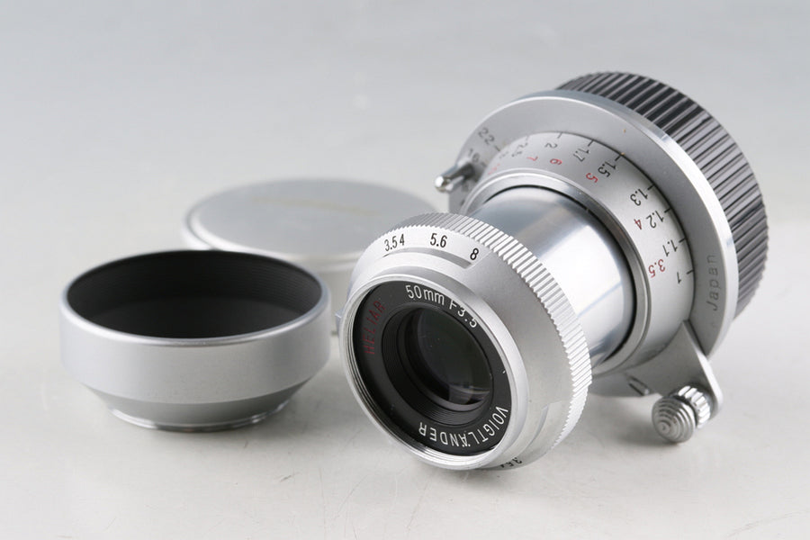 Voigtlander Heliar 50mm F/3.5 Lens for Leica L39 #63770C2 – IROHAS