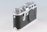 Leica Leitz IIIf Red Dial 35mm Rangefinder Film Camera #63796D1