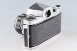 Miranda F 35mm SLR Film Camera + Auto Miranda 50mm F/1.9 Lens #63827F2